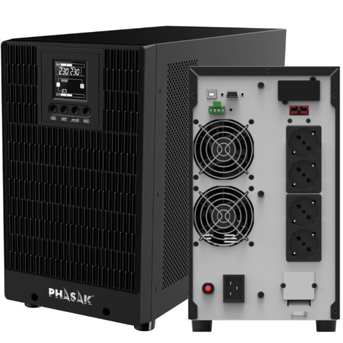 Phasak SAI Smart Pro Online PH 9230 3000 VA/3000 W Torre